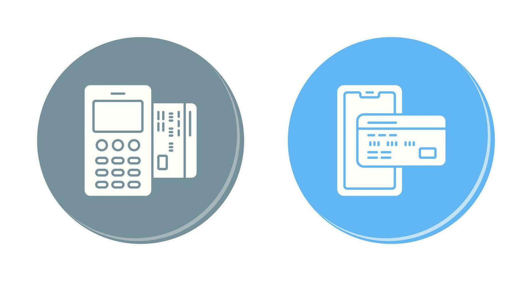Card Machine and Payment Icon vector