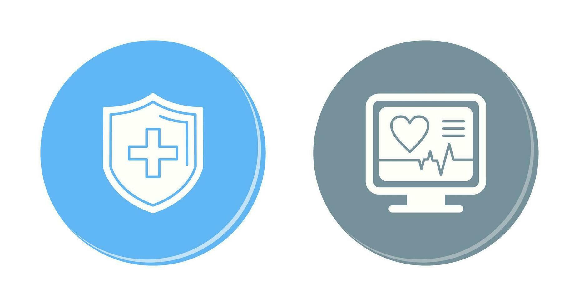 Protection and Plus Icon vector