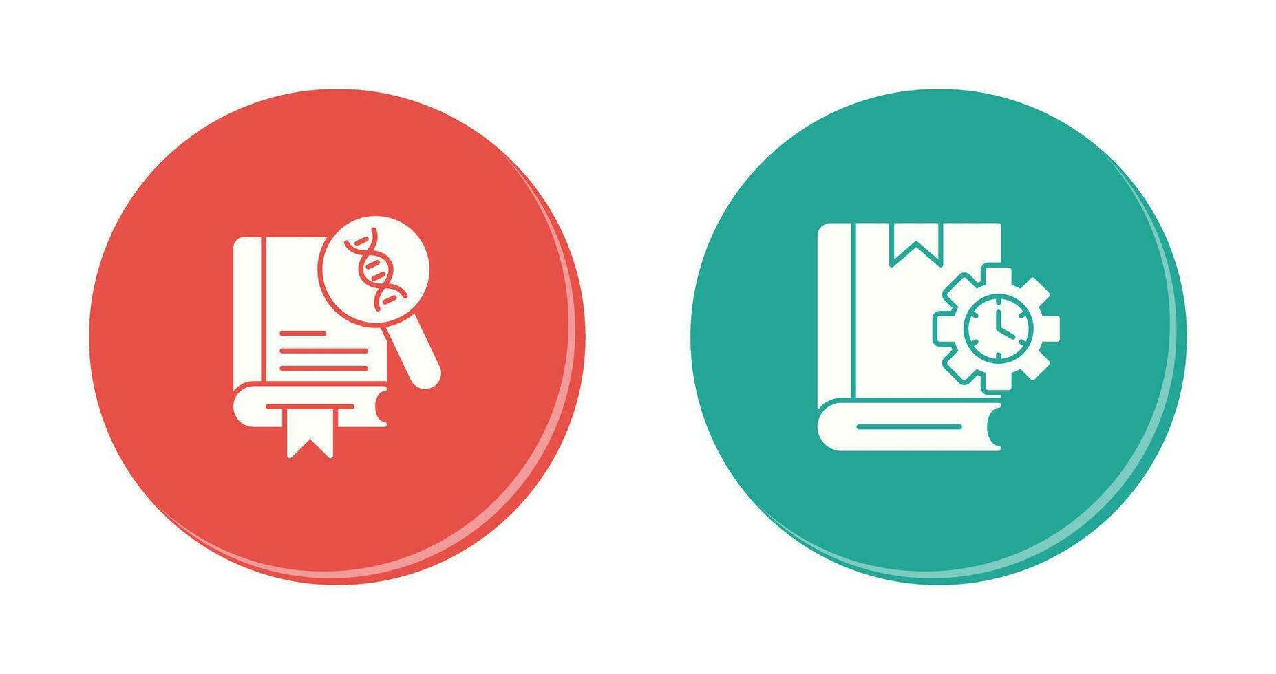 Genetics and Duration Icon vector