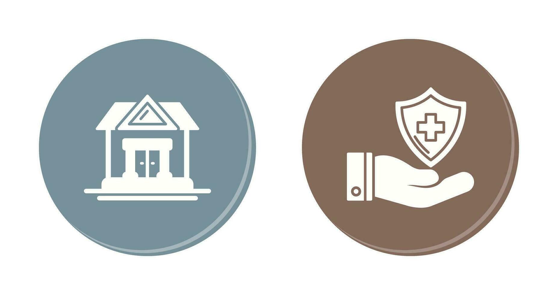 House and protection Icon vector