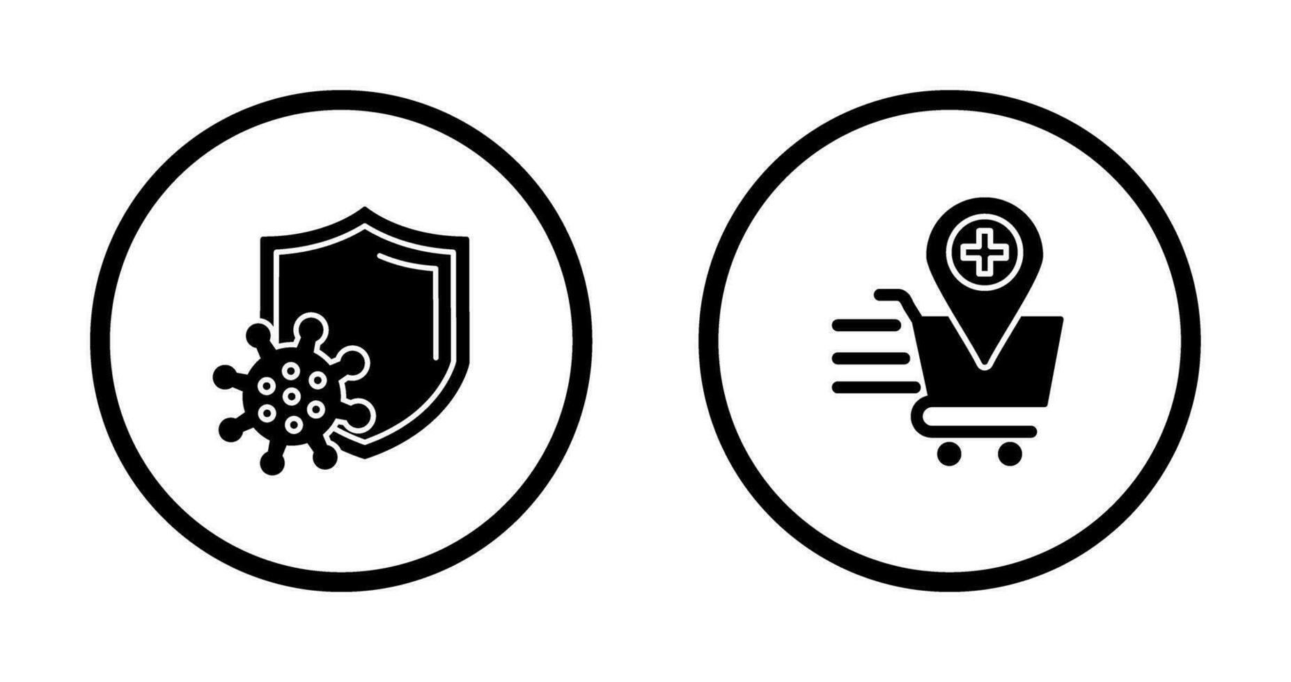 Virus Protection and Online Health Icon vector