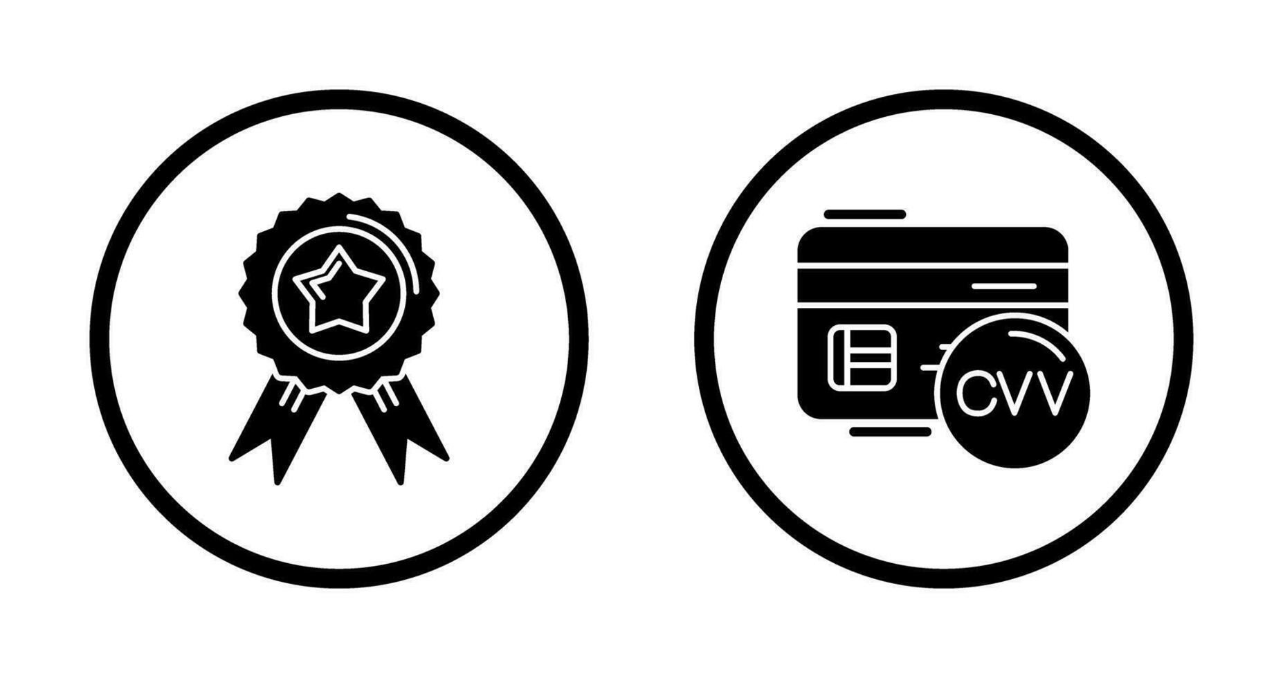 Badge and Code Icon vector