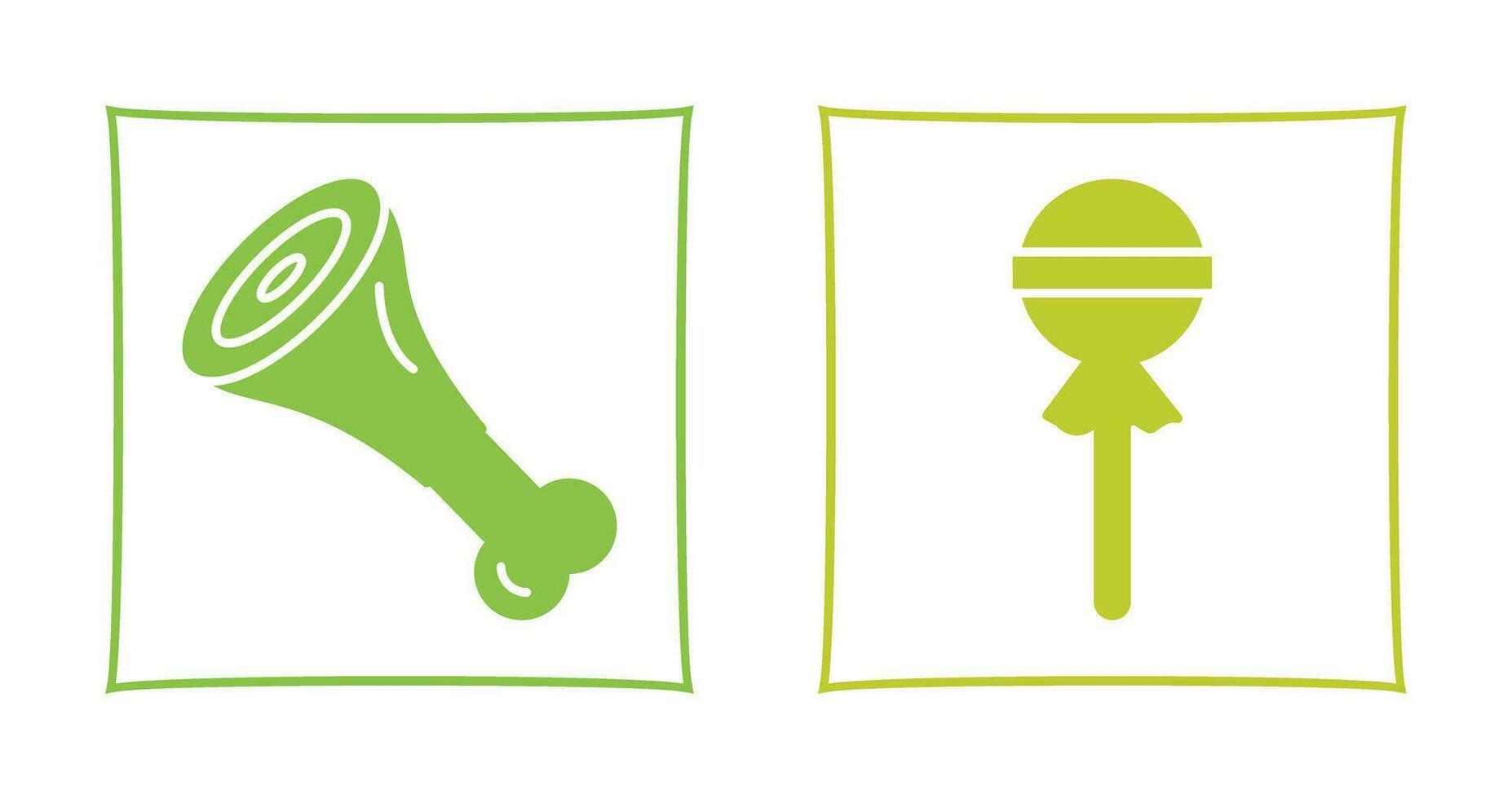 Meat and Candy Icon vector