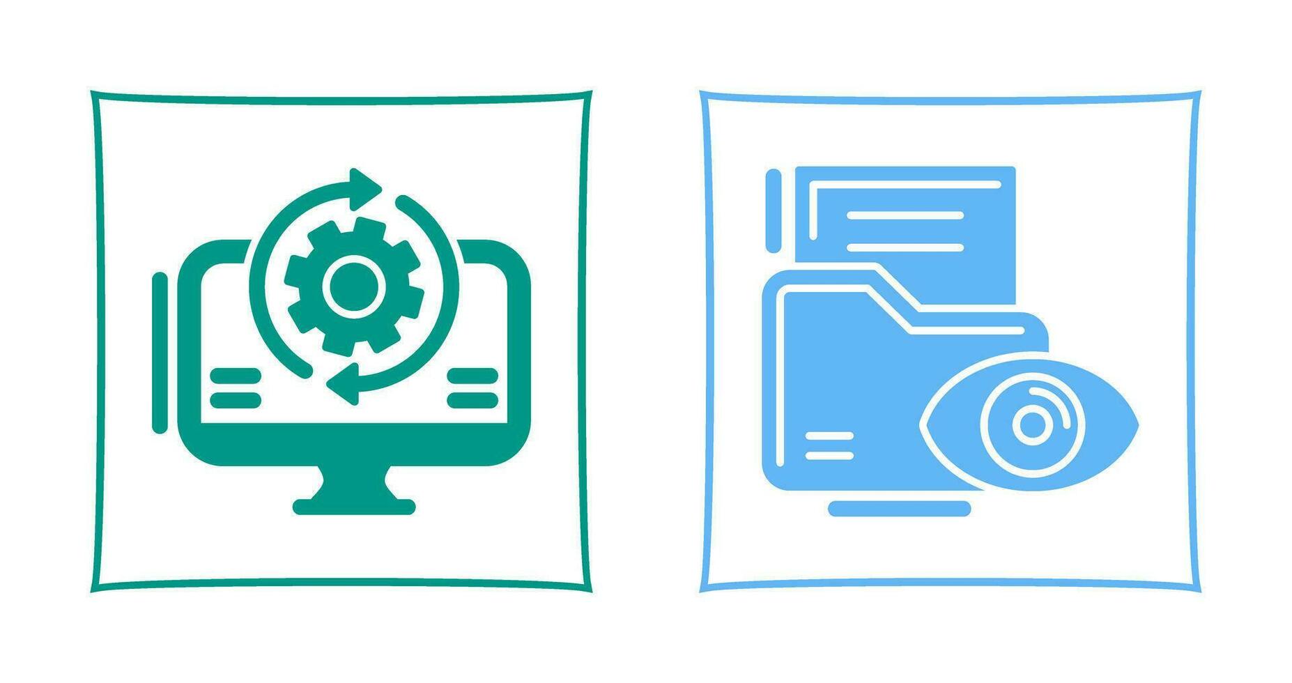 Synchronization and Data Visualization Icon 32671372 Vector Art at Vecteezy