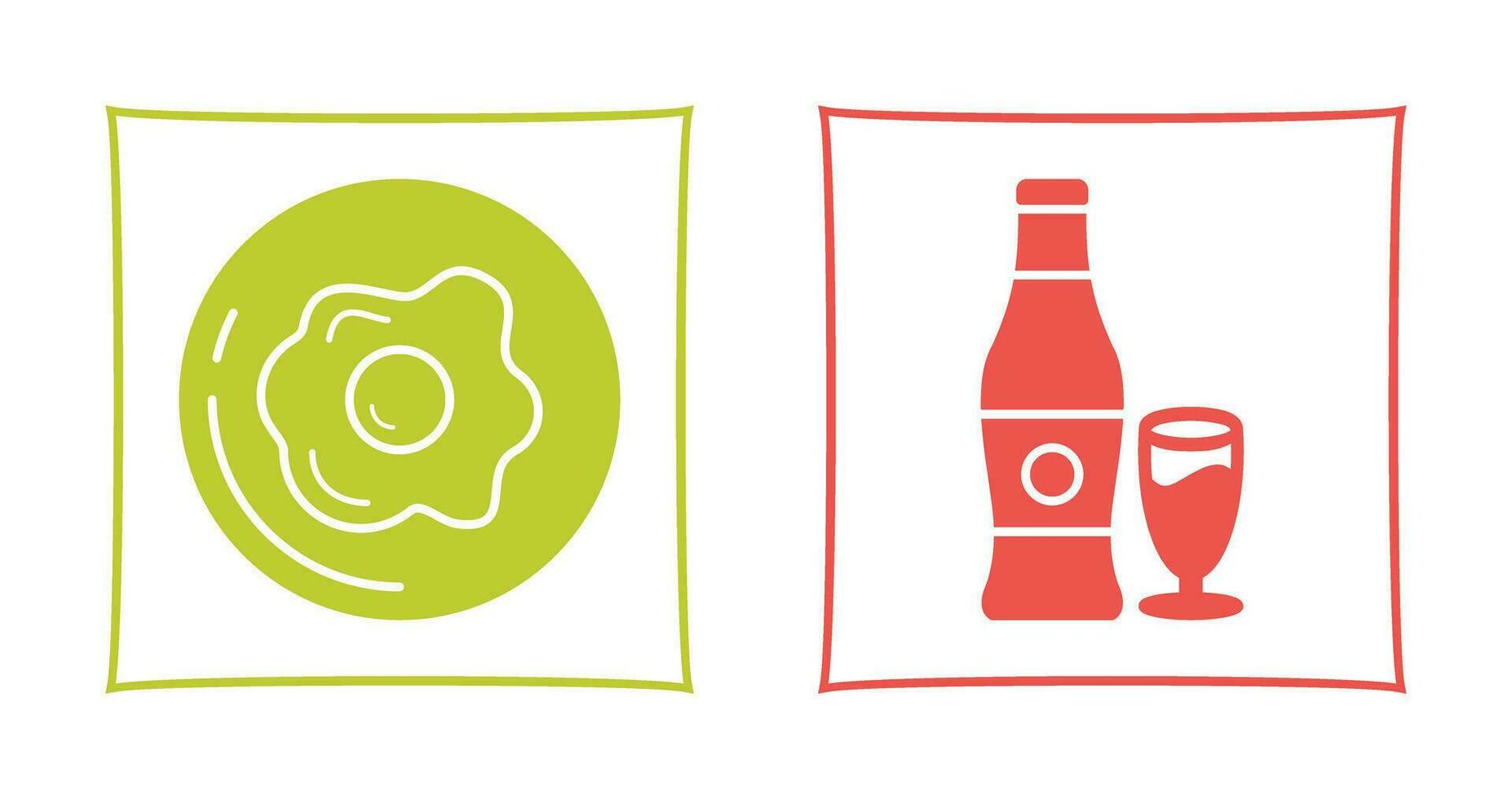 Breakfast and Bear Icon vector