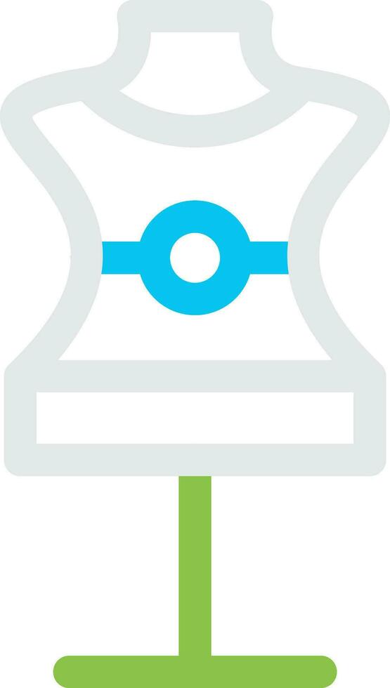 Mannequin Creative Icon Design vector