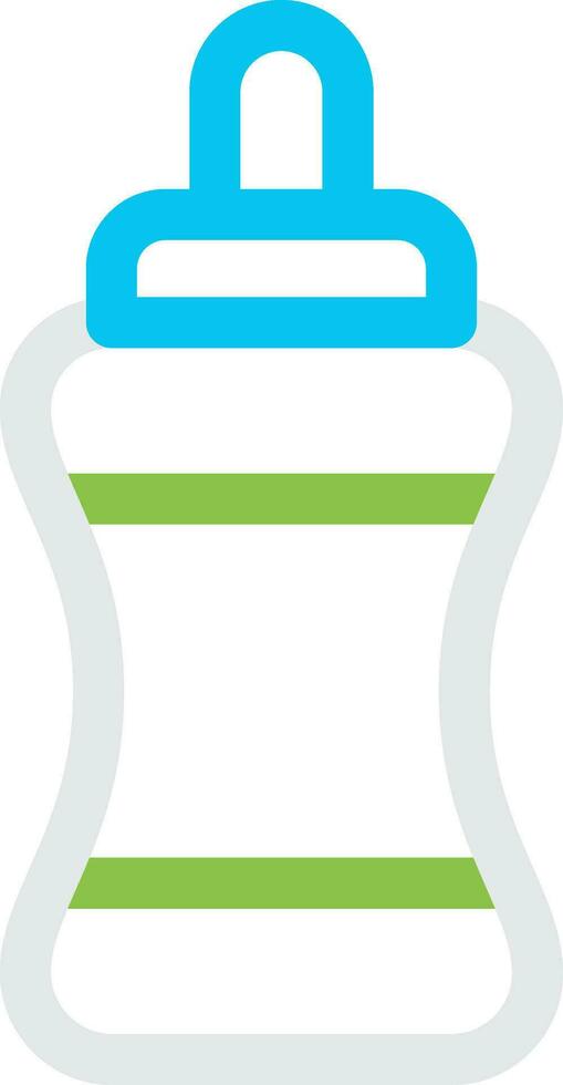 Water Bottle Creative Icon Design vector