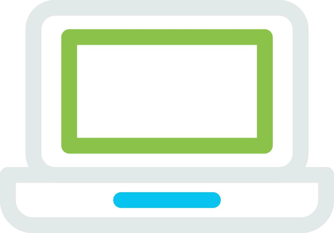 Laptop Creative Icon Design vector