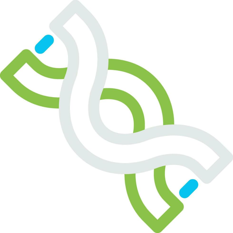 Dna Creative Icon Design vector