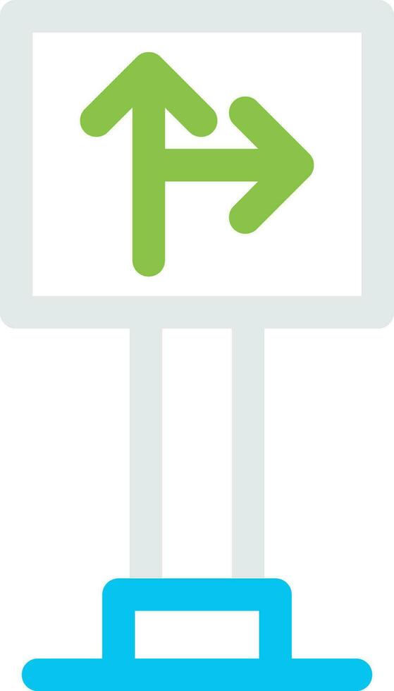 Traffic Sign Creative Icon Design vector