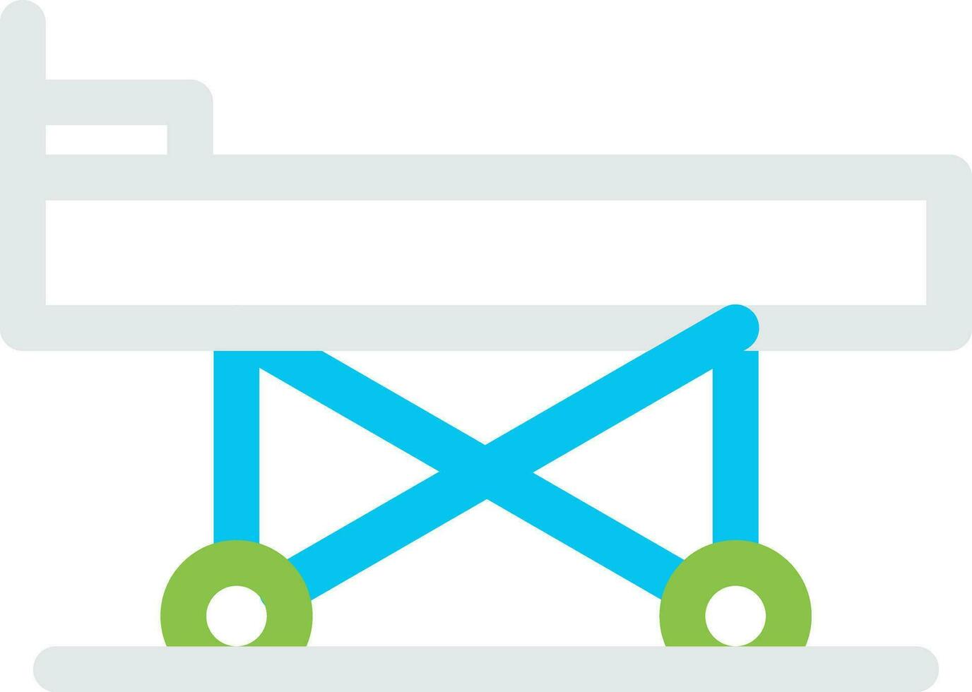 Stretcher Creative Icon Design vector