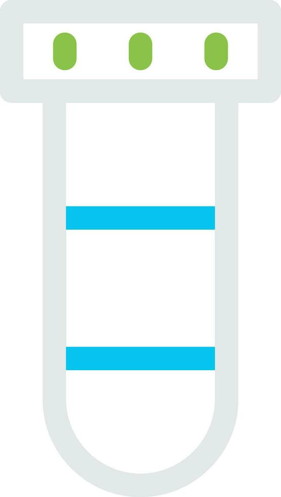 Test Tube Creative Icon Design vector