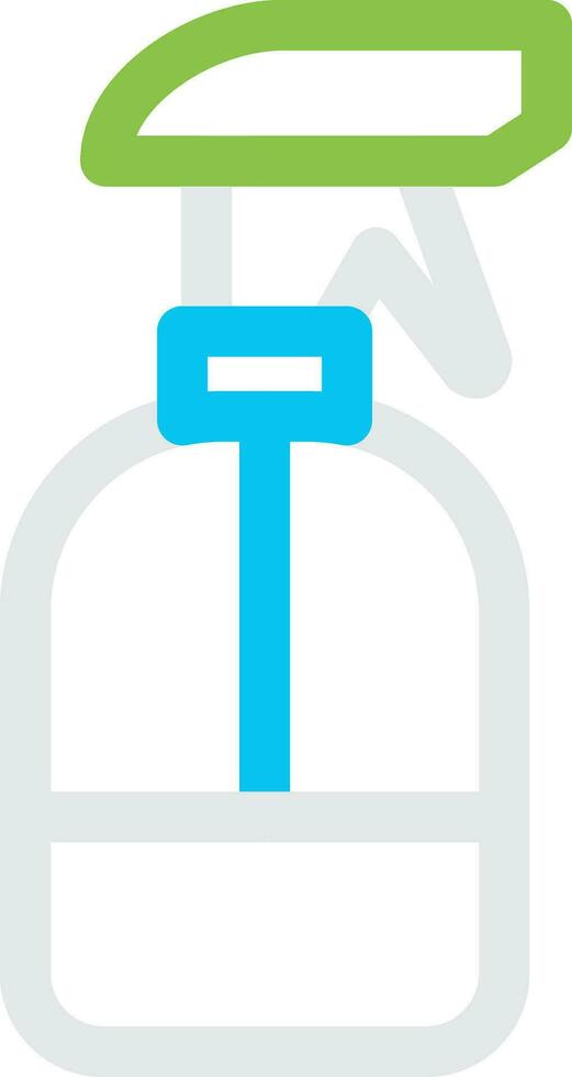 Spray Bottle Creative Icon Design vector