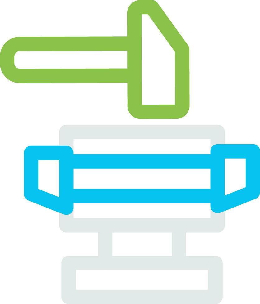 Blacksmith Creative Icon Design vector