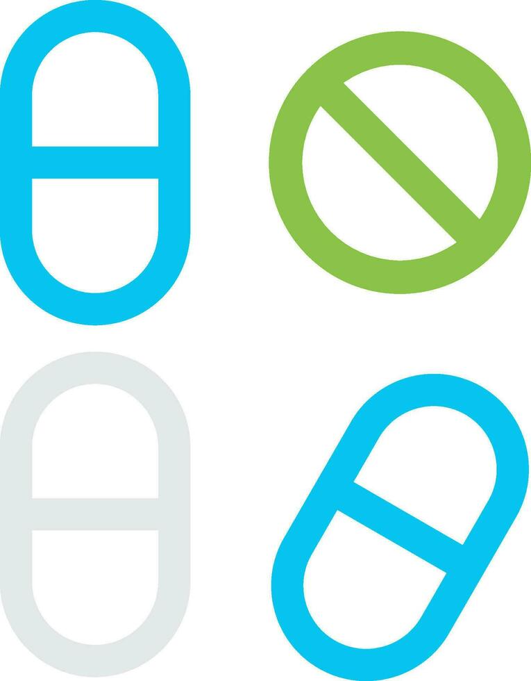 Pill Creative Icon Design vector