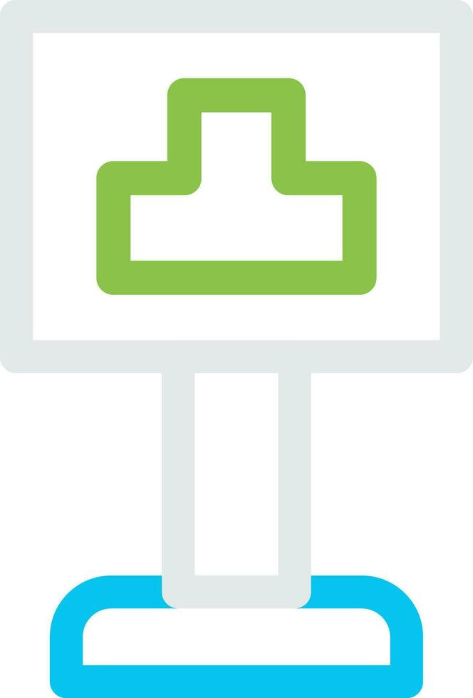 Intersection Creative Icon Design vector