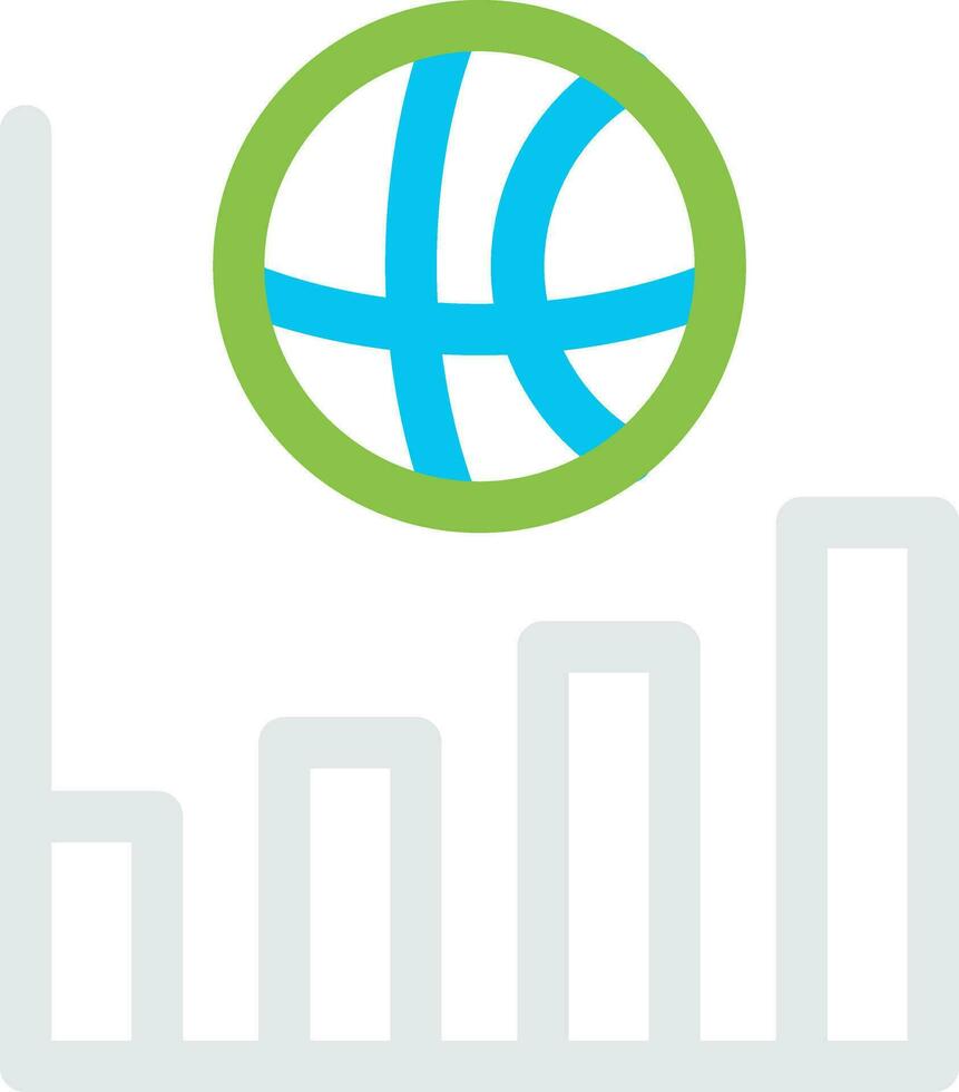 Chart Creative Icon Design vector
