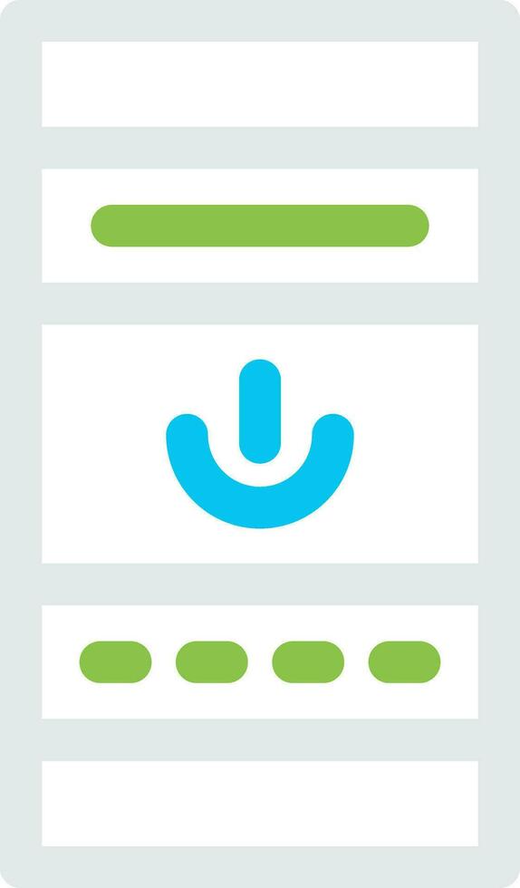 Desktop PC Creative Icon Design vector