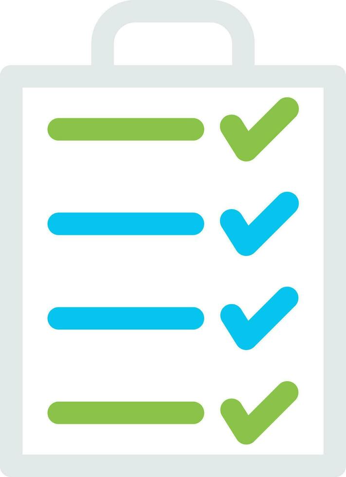 Checklist Creative Icon Design vector