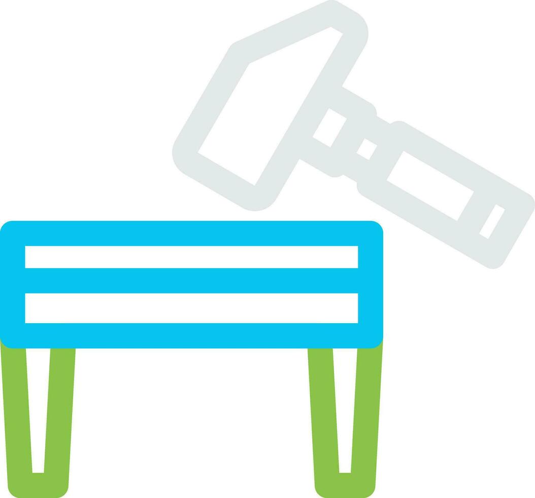 Anvil Creative Icon Design vector