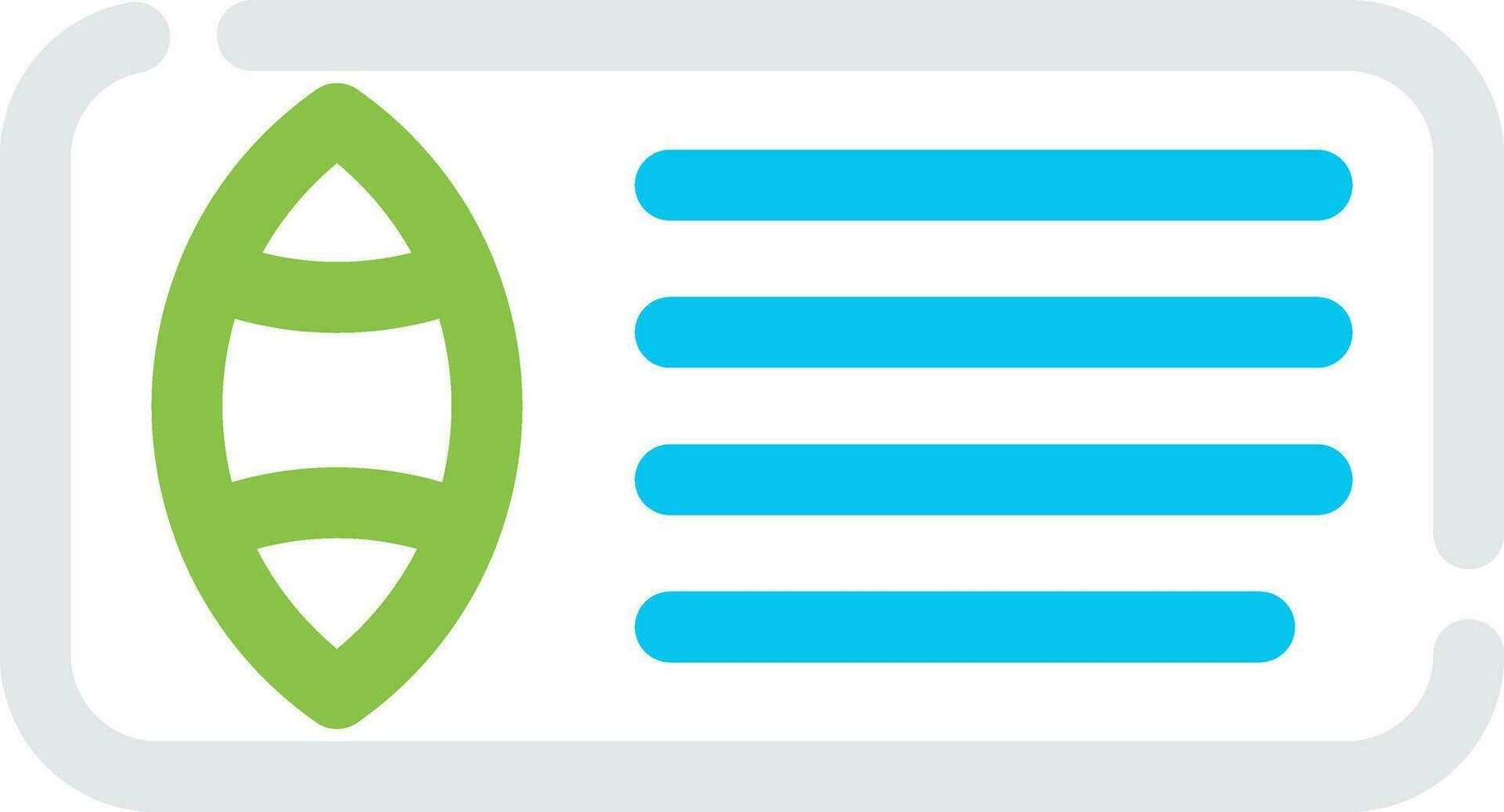 Ticket Creative Icon Design vector