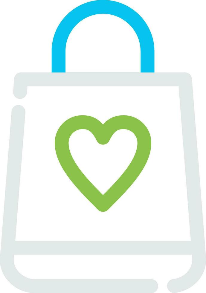 Shopping Bag Creative Icon Design vector