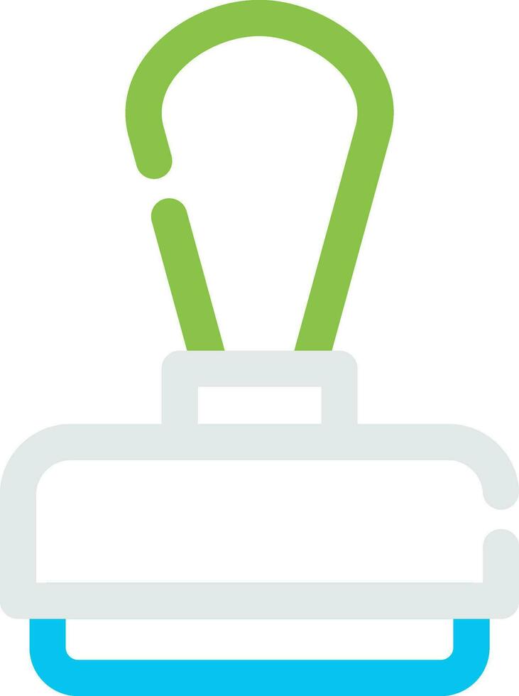 Stamp Creative Icon Design vector