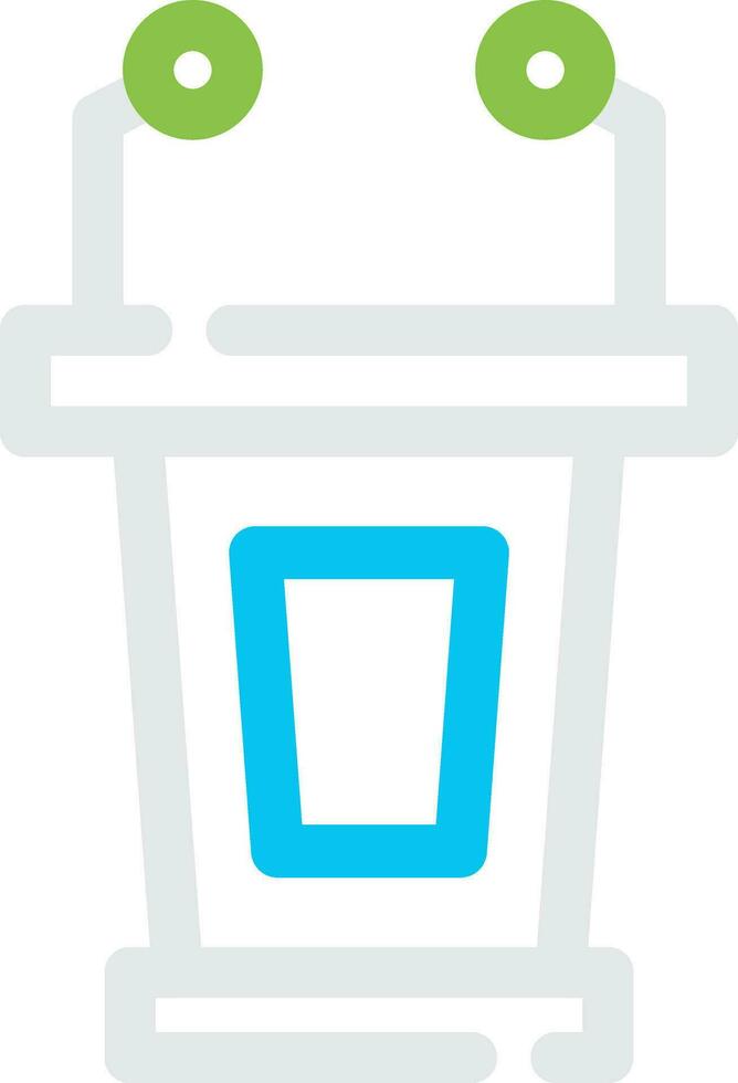 Lectern Creative Icon Design vector