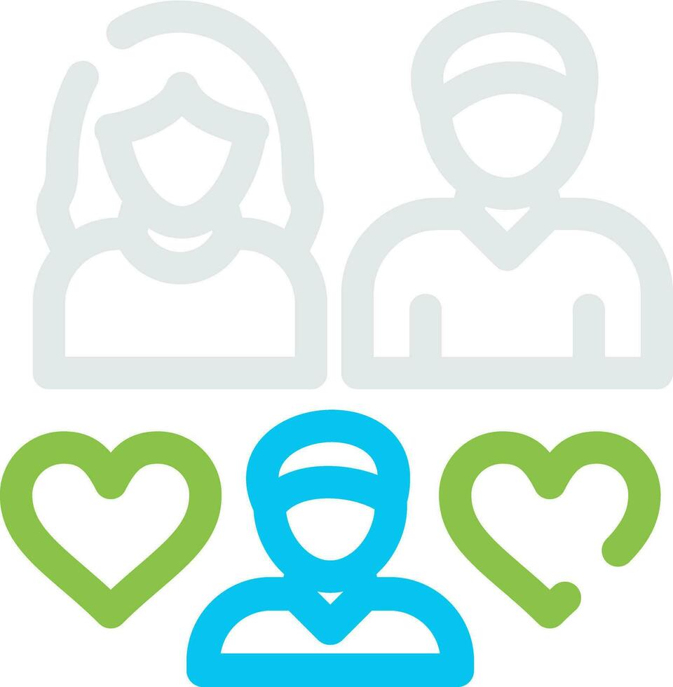 Family Creative Icon Design vector