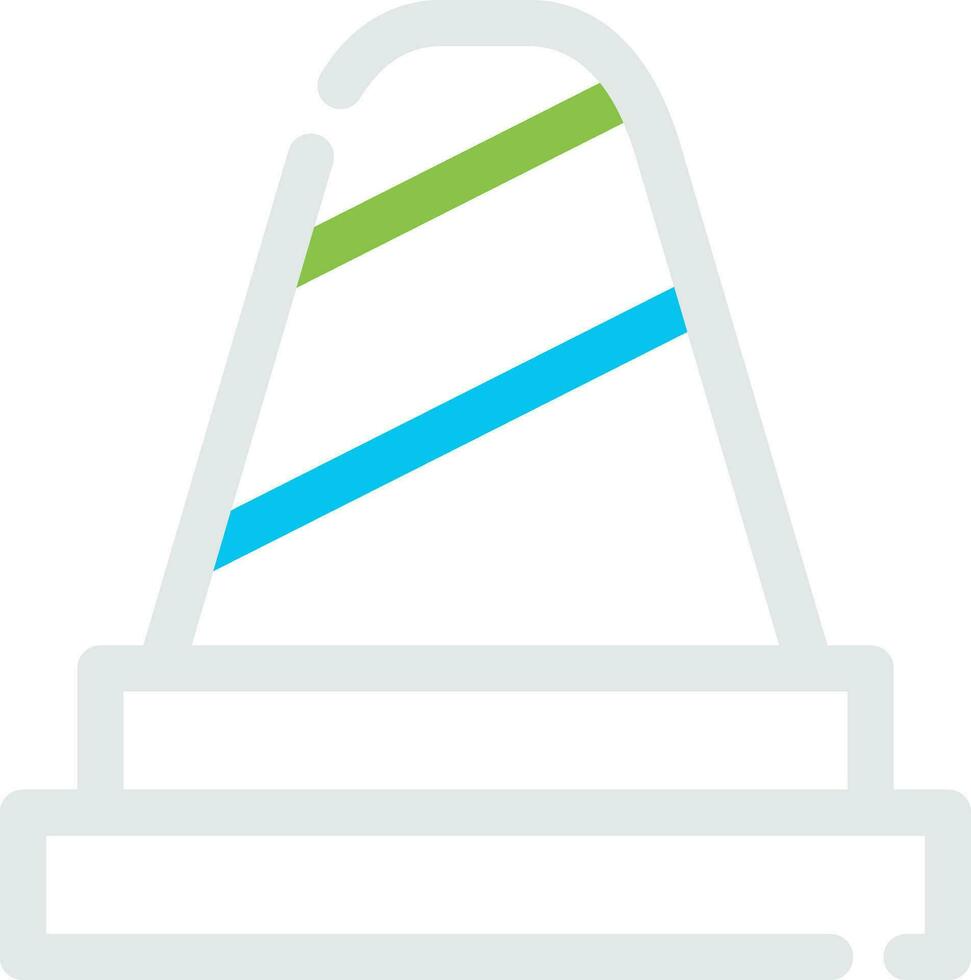 Cone Creative Icon Design vector