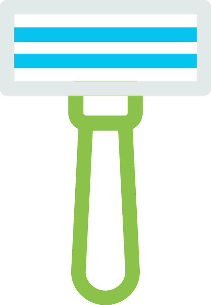 Razor Blade Creative Icon Design vector
