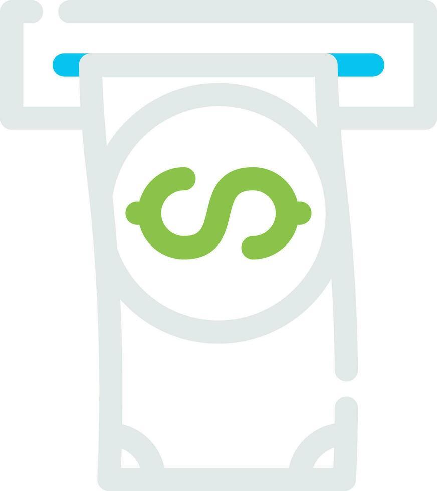 Withdrawal Creative Icon Design vector