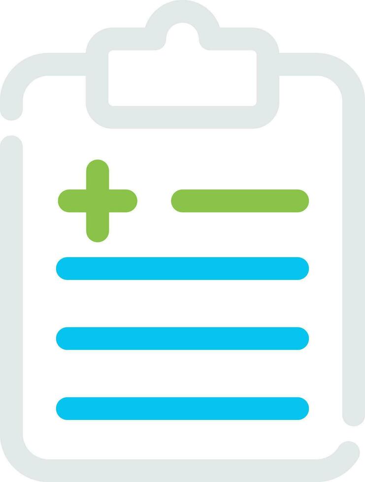 Diagnosis Creative Icon Design vector