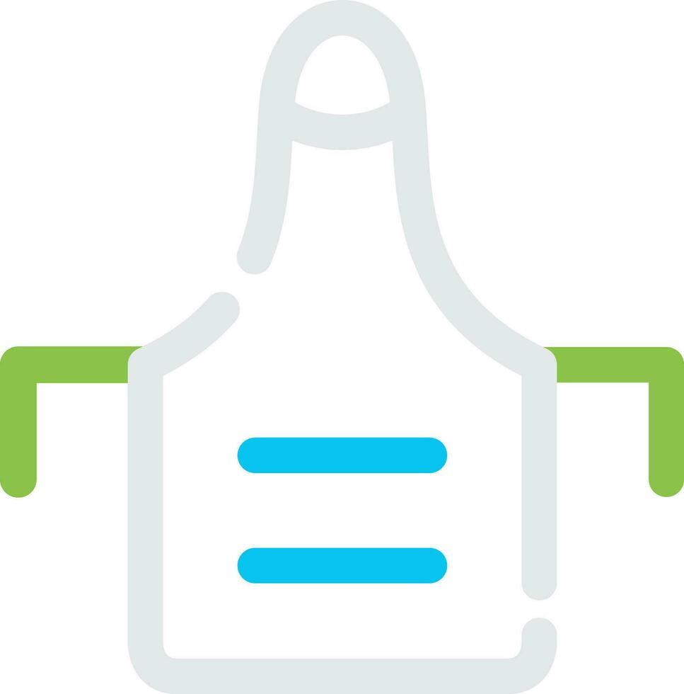 Apron Creative Icon Design vector