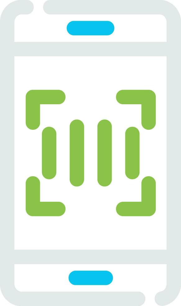 Barcode Creative Icon Design vector