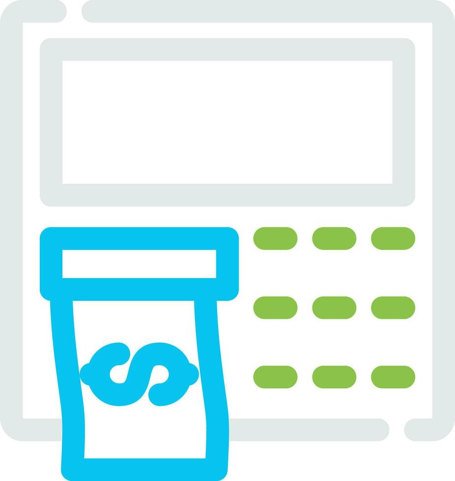 Atm Creative Icon Design vector