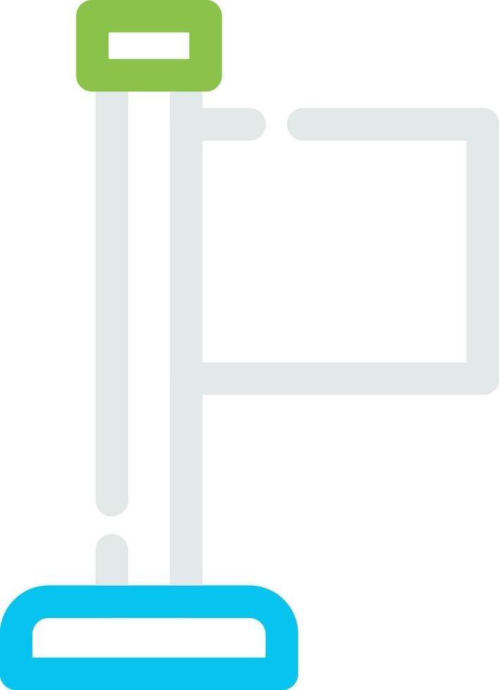 Flag Creative Icon Design vector