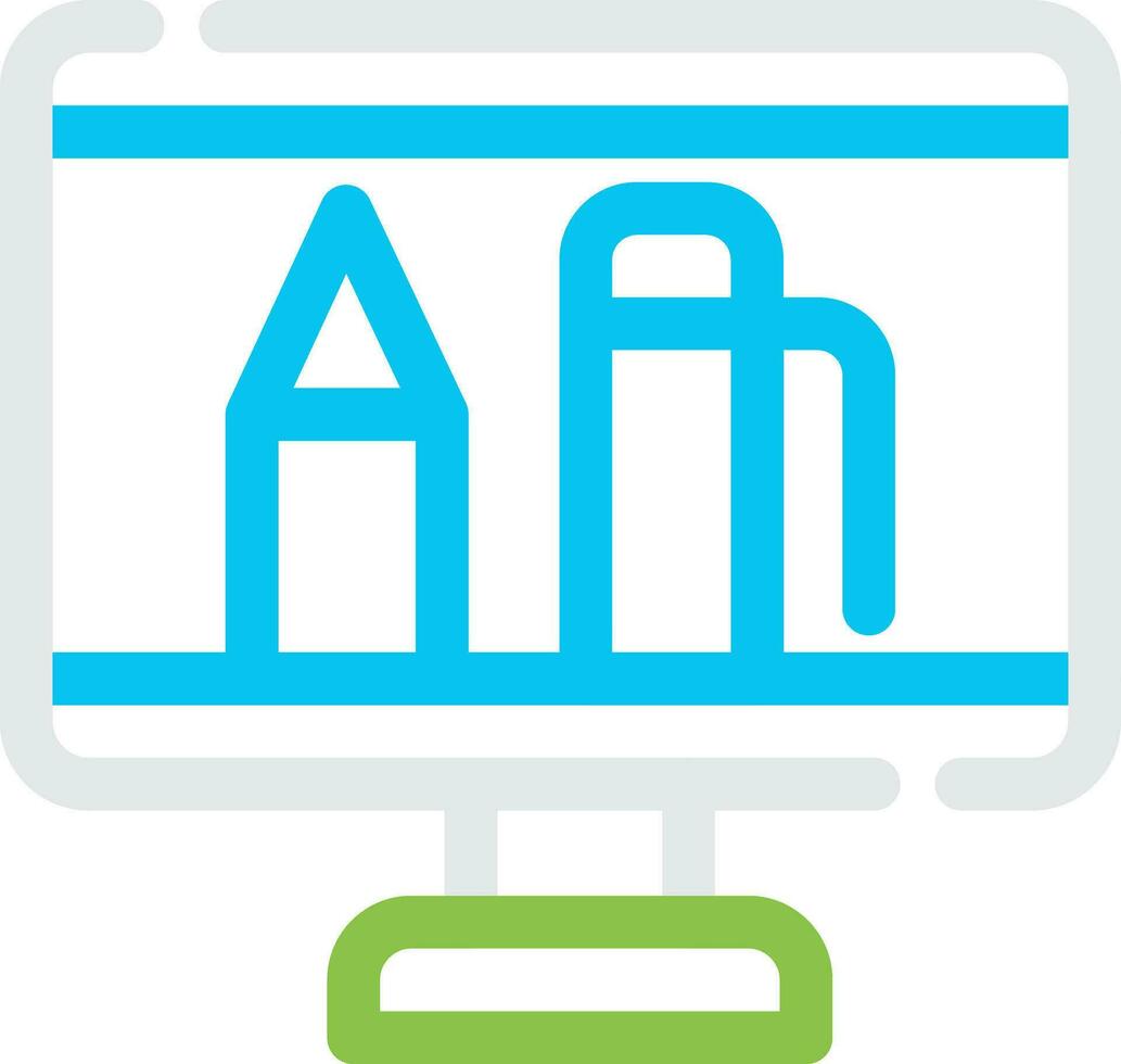 Computer Creative Icon Design vector