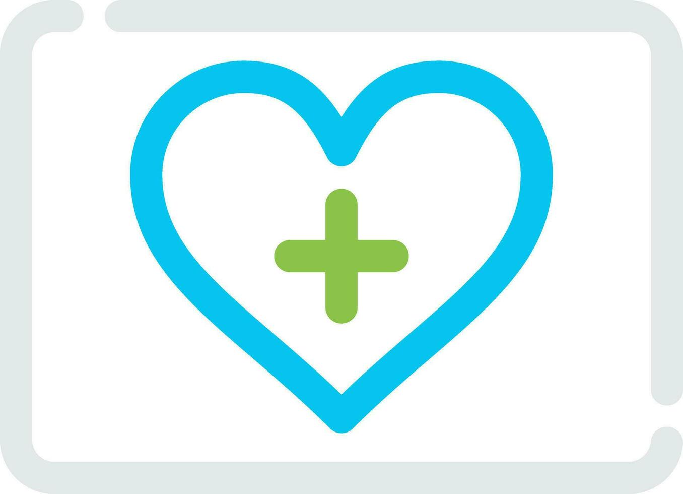 Heart Creative Icon Design vector