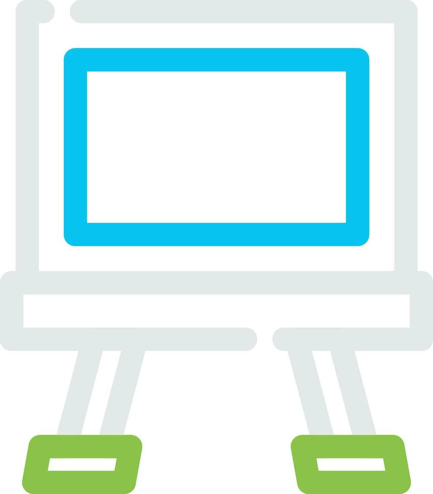 Canvas Creative Icon Design vector