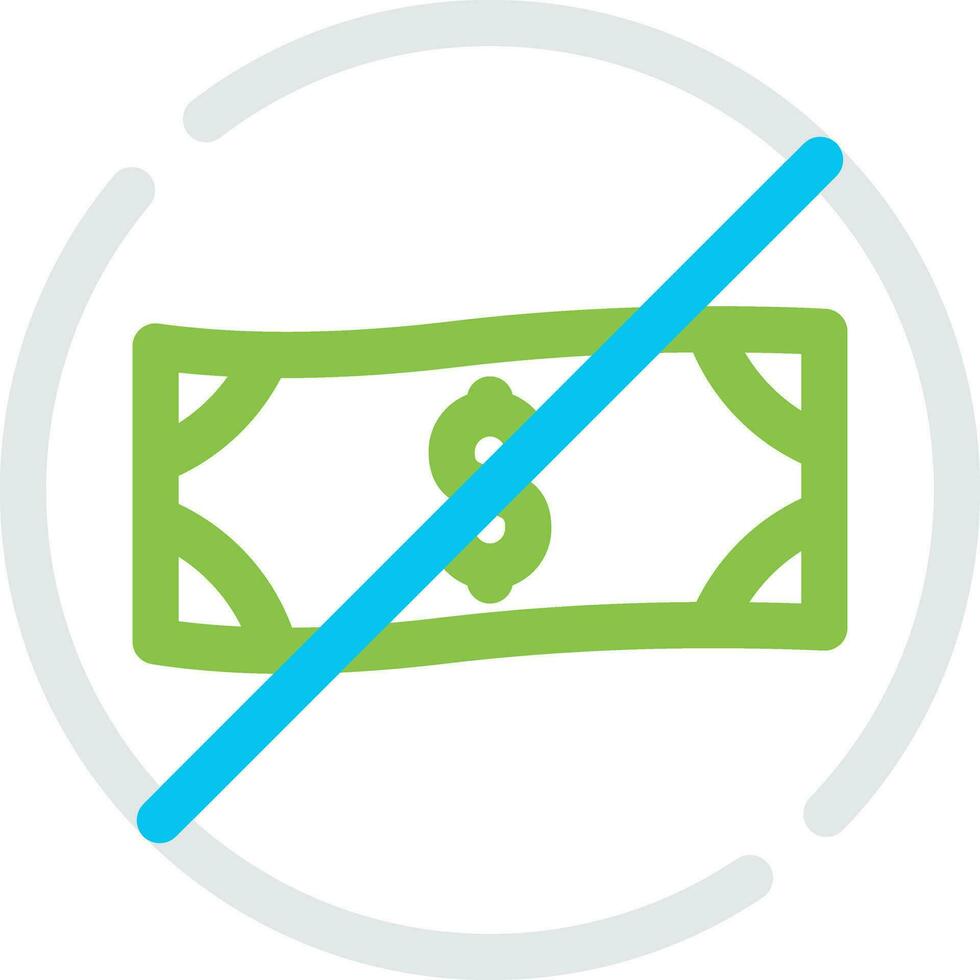 Forbidden Creative Icon Design vector