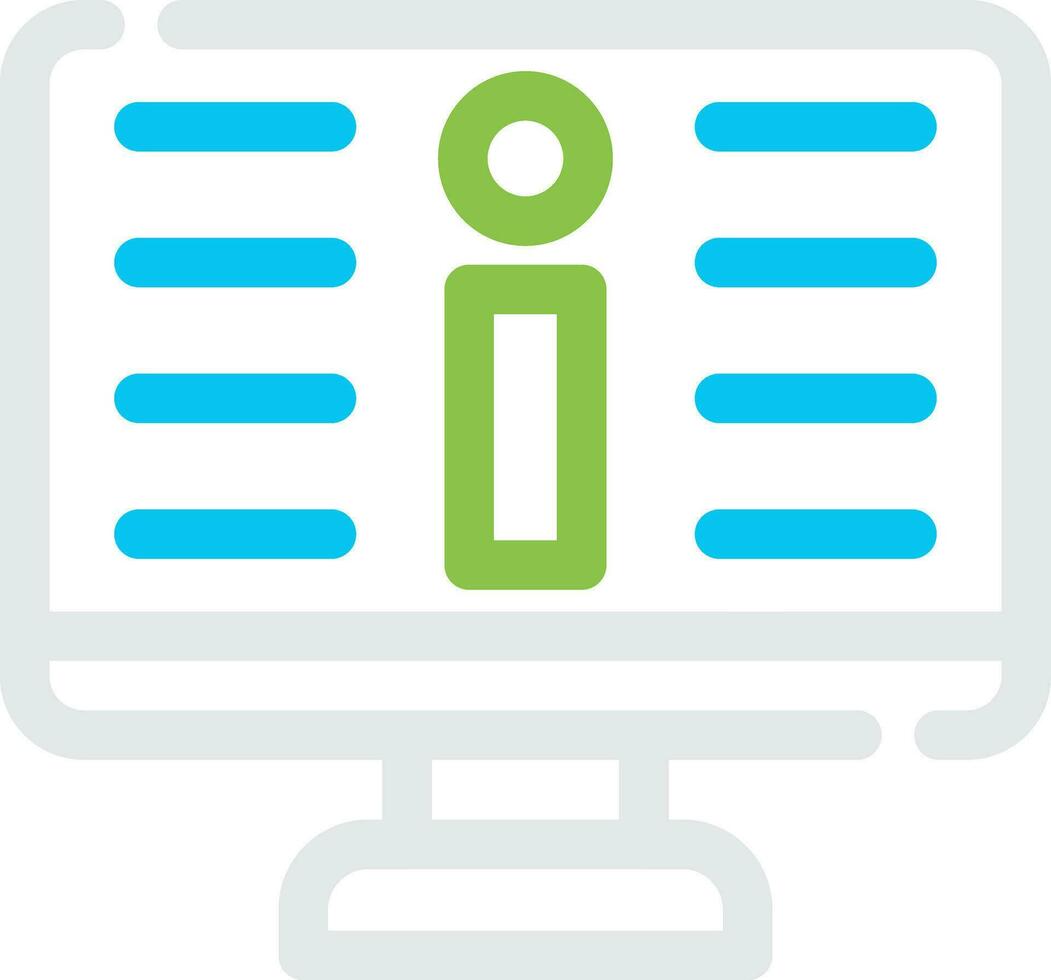 Information Creative Icon Design vector