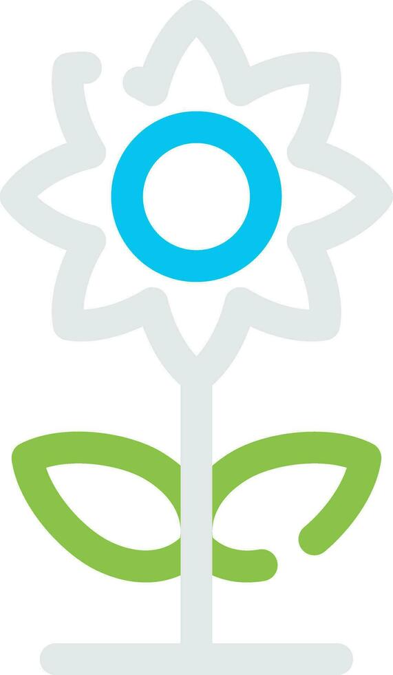 Sunflower Creative Icon Design vector