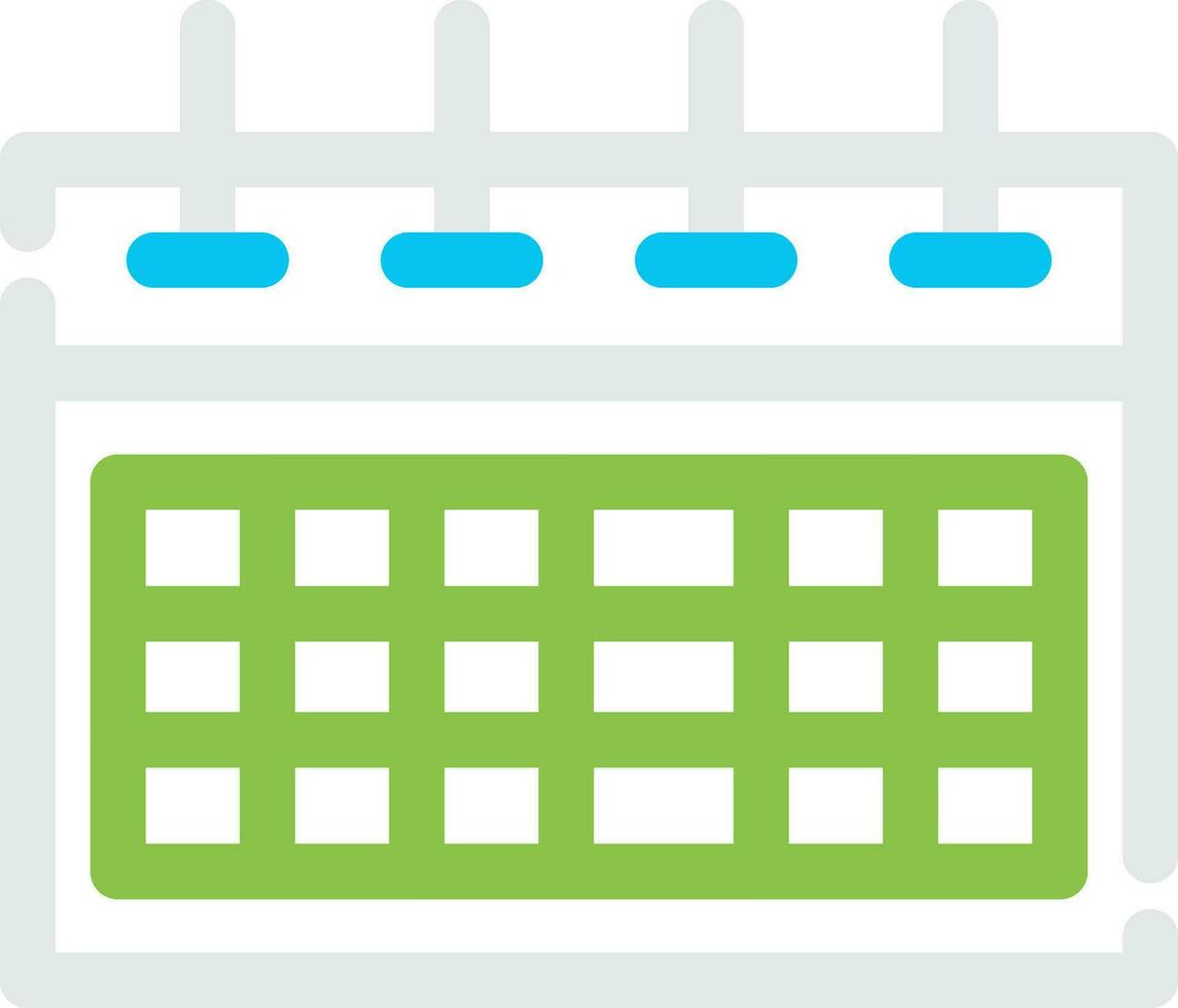 Calendar Creative Icon Design vector