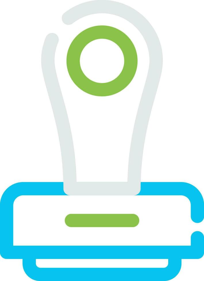 Stamp Creative Icon Design vector
