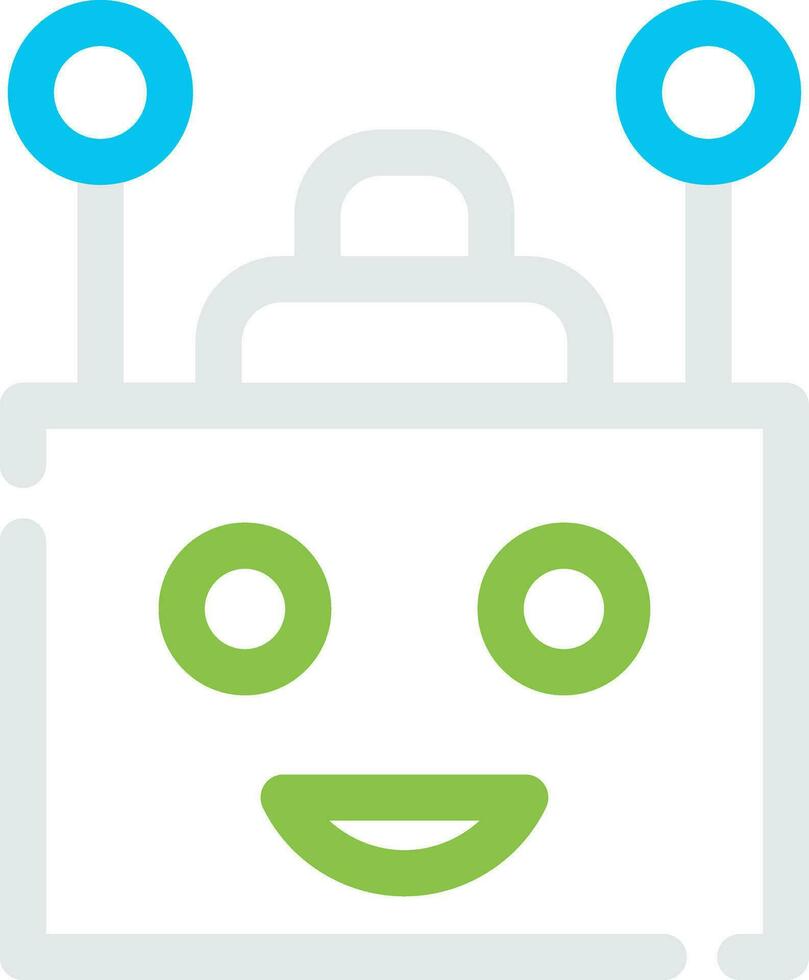 Chatbot Creative Icon Design vector