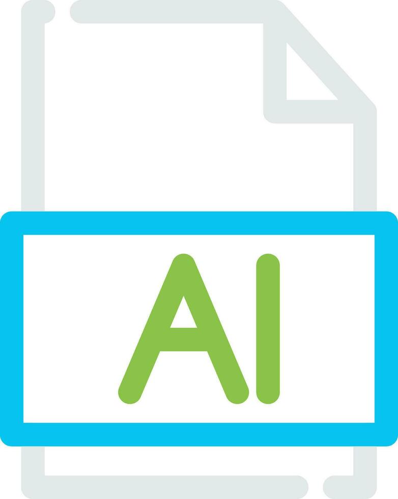 Ai File Creative Icon Design vector