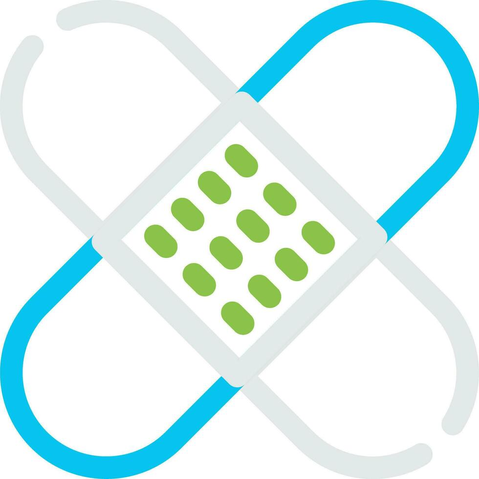 Band Aid Creative Icon Design vector