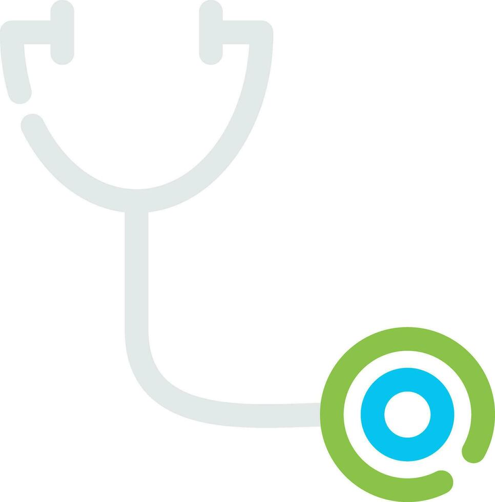 Stethoscope Creative Icon Design vector