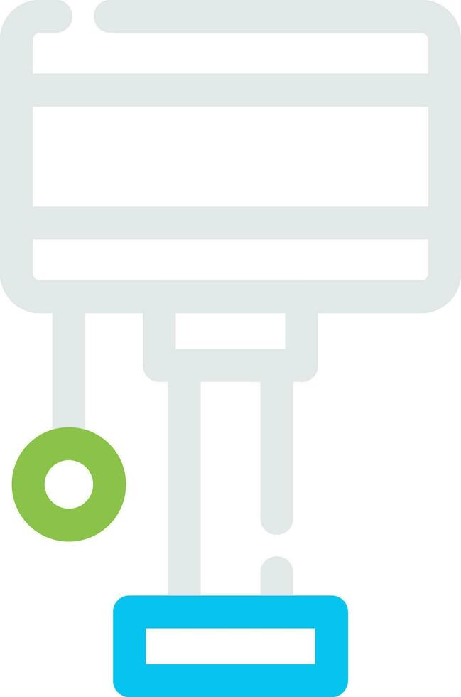 Desk Lamp Creative Icon Design vector